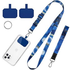 Phone Lanyards, Wrist Lanyards for Keys, Adjustable Shoulder Neck Strap,Unive...