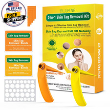 2-IN-1 Auto Skin Tag Removal Tool Kit Painless Skin Label Mole Acne Wart Removal