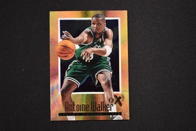 1996-97 Skybox E-X 2000 Basketball Antoine Walker #4 Boston Celtics RC