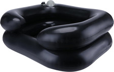 Upgraded Inflatable Hair Washing Basin with Built-In Manual Pressure Inflation,