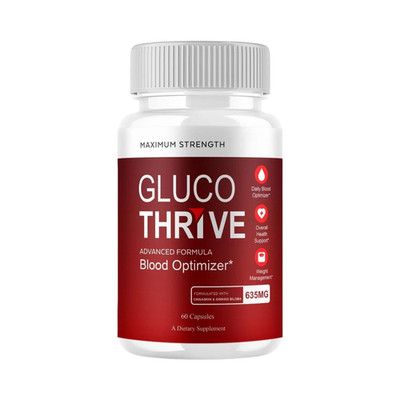 Gluco Thrive Capsules - GlucoThrive Blood Health Optimizer - 60 Caps