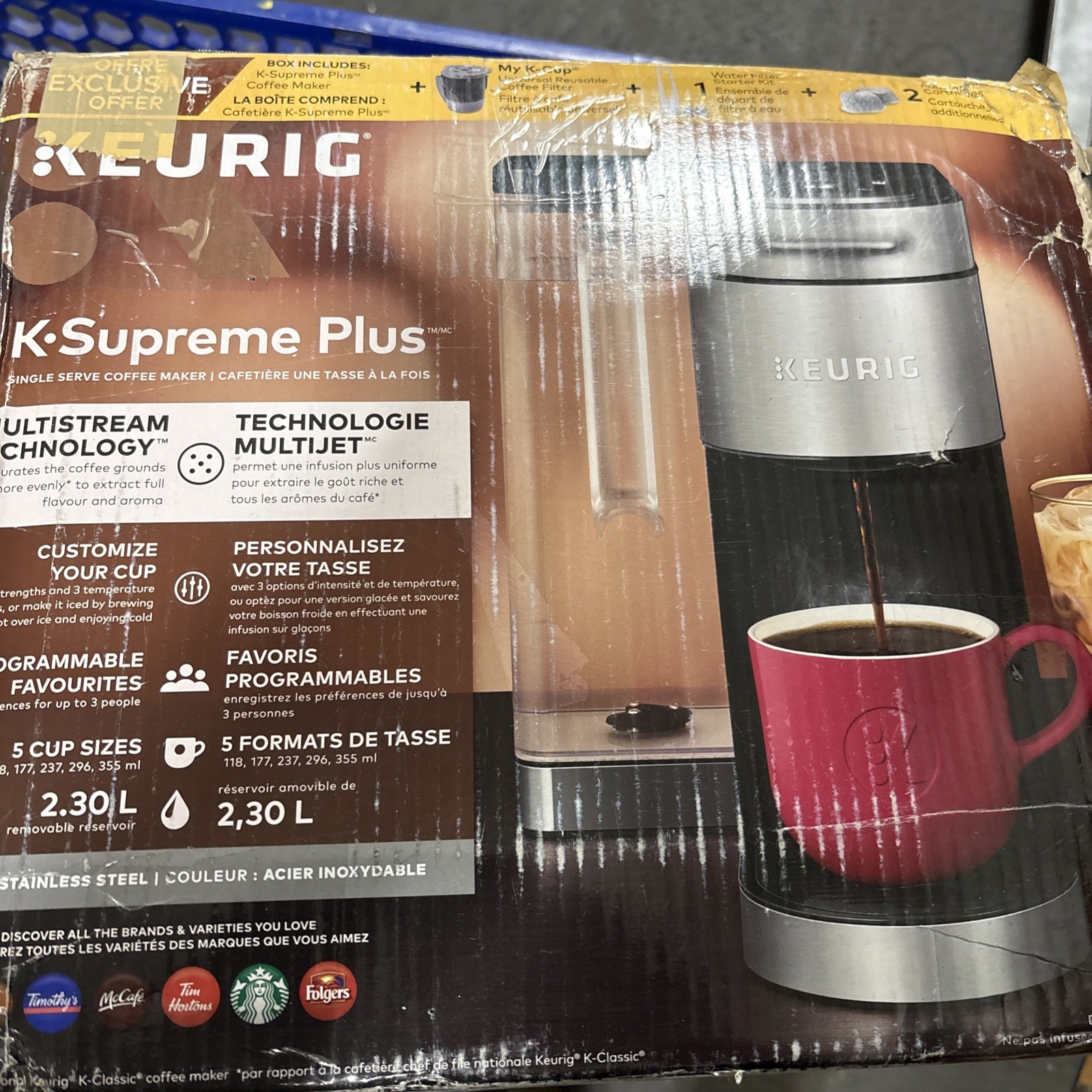 Keurig K-Supreme Plus Single Serve Capsule Coffee Machine