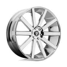 22x9.5 Dub S120 Shot Calla Chrome Plated Wheel 6x5.5 20mm