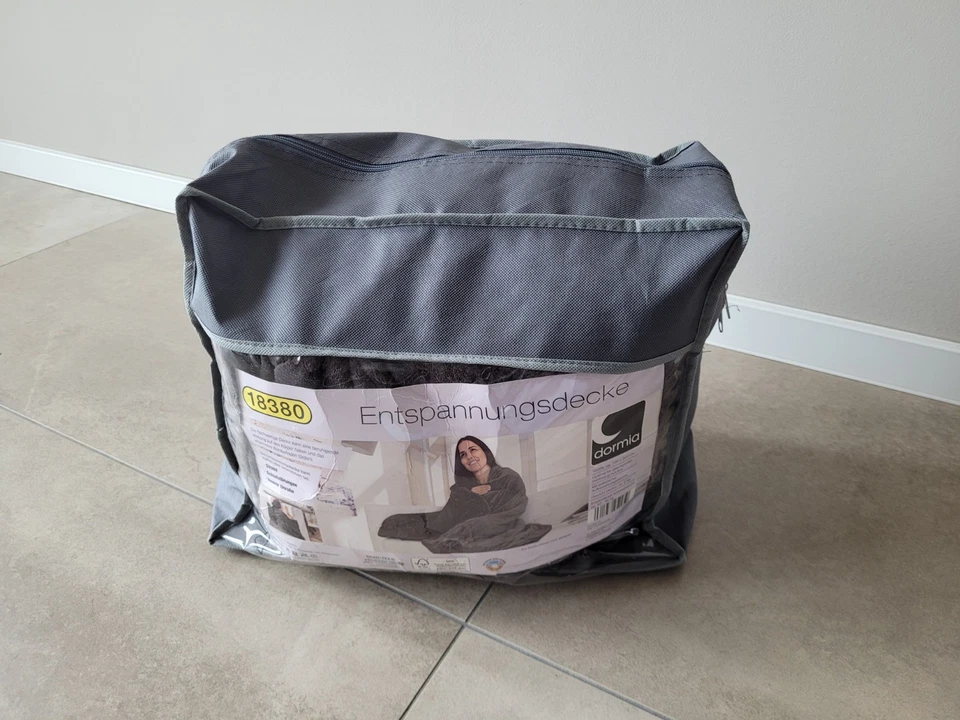 dormia Entspannungsdecke 6 kg anthrazit **Wie neu** - Bild 4 von 4