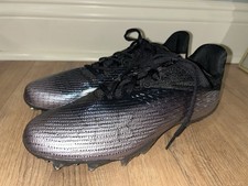 UA Blur Smoke MC Cleats Women's Sz 7.5 Lacrosse Football Black Gray NWOB