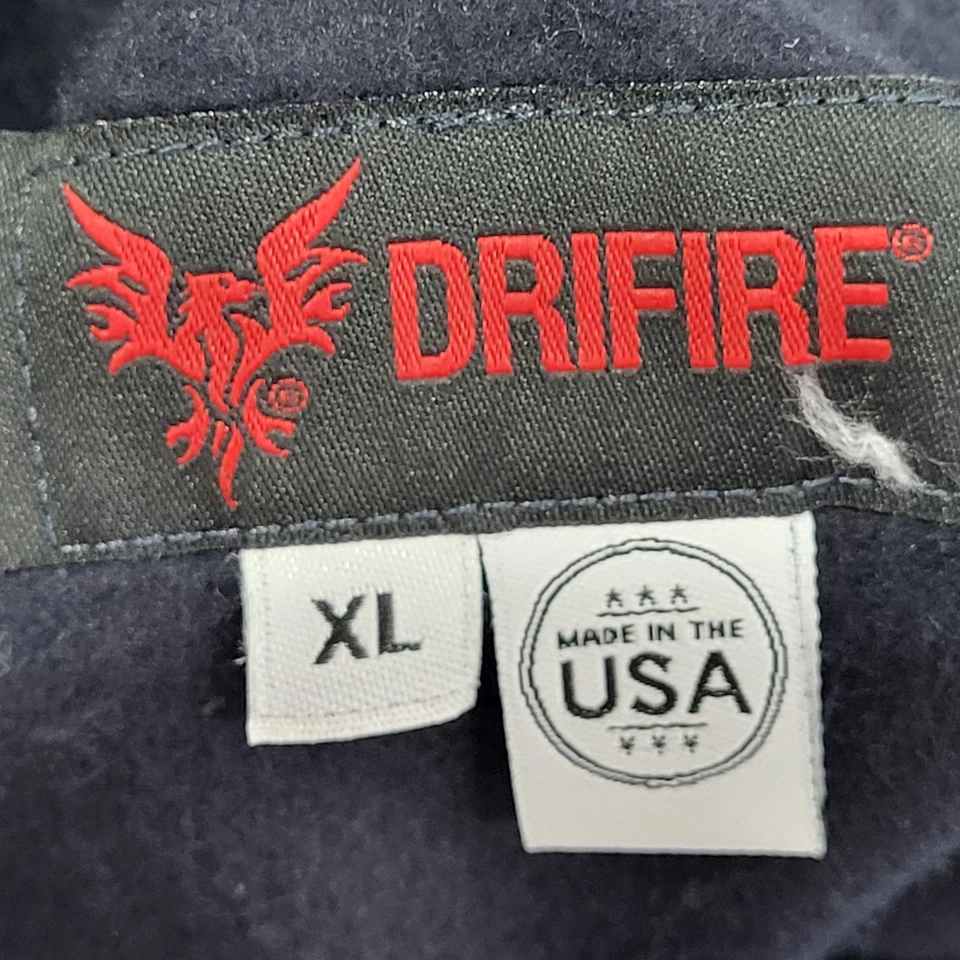 Sudadera con Capucha Drifire Cremallera Completa Hombres XL Polar Gato 2 FR Resistente al Fuego 14OZ Foto 4 de 4