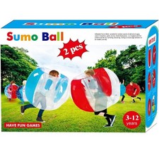 SUNSHINE-MALL 2 PC Sumo Balls for Kids, Bumper Bounce Toys, Kid Sumo Balls, L...