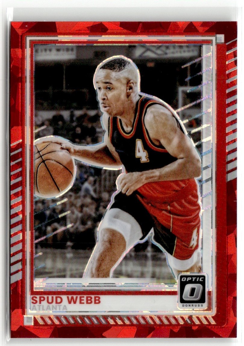 2025-26 Donruss Optic Red Ice Prizm Spud Webb #145