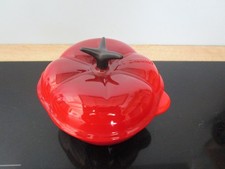 Mini Cocotte Tomate en céramique émaillée Rouge Le Creuset