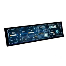 EDIY 8.8 inch IPS Screen AIDA64 CPU Temperature Monitor 1920x480 LED Display ...