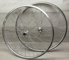 Vintage Shimano Deore Xt Araya Rm-17 26 Wheelset 32 Hole Mtb 7-speed Vintage Shimano Deore Xt Araya Rm-17 26 Wheelset 32 Hole Mtb 7-speed