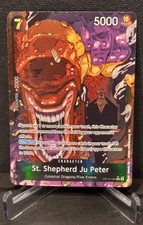 St. Shepherd JuPeter Alt Art OP13-084 Carrying On His Will One Piece TCG English