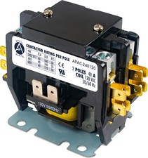 Appli Parts APAC-240120 Heavy Duty Contactor 2 Poles 40A 120V Coil Replacemen...