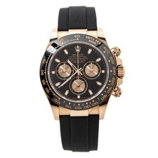 Rolex Daytona 116515LN 2023 Card 18k Rose Gold Black Dial Auto Men's Watch 40mm