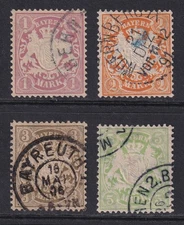 BAVARIA 1900-03 Arms selection Used (CV £120)
