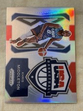 2021-22 Panini Prizm - USA Basketball Khris Middleton #5 Silver Prizm
