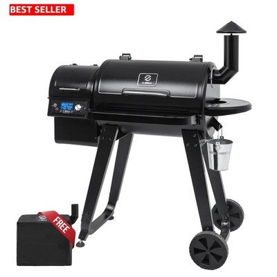 ZPG-450A Portable Wood Pellet Grill & Smoker with PID Control and Durable Design
