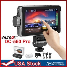 US VILTROX DC-550Pro 5.5 Inch Touchscreen Camera Field Monitor 1200nits 4K