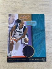 2002 WNBA Fleer Game Worn Card Natalie Williams Las Vegas Aces