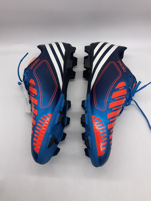Men's Adidas Predator Predito Indoor Soccer Cleats Blue Orange
