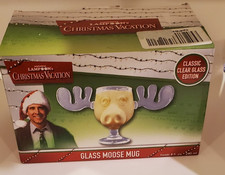 National Lampoons Chrsitmas Vacation Glass Moose Mug