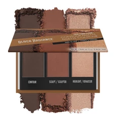 Black Radiance True Complexion Contour Palette Dark to Deep Face Makeup