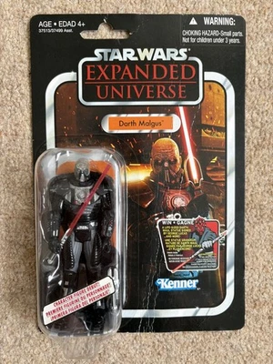 Star Wars Vintage Collection Expanded Universe Darth Malgus Figure 3.75” New - Image 1 of 4