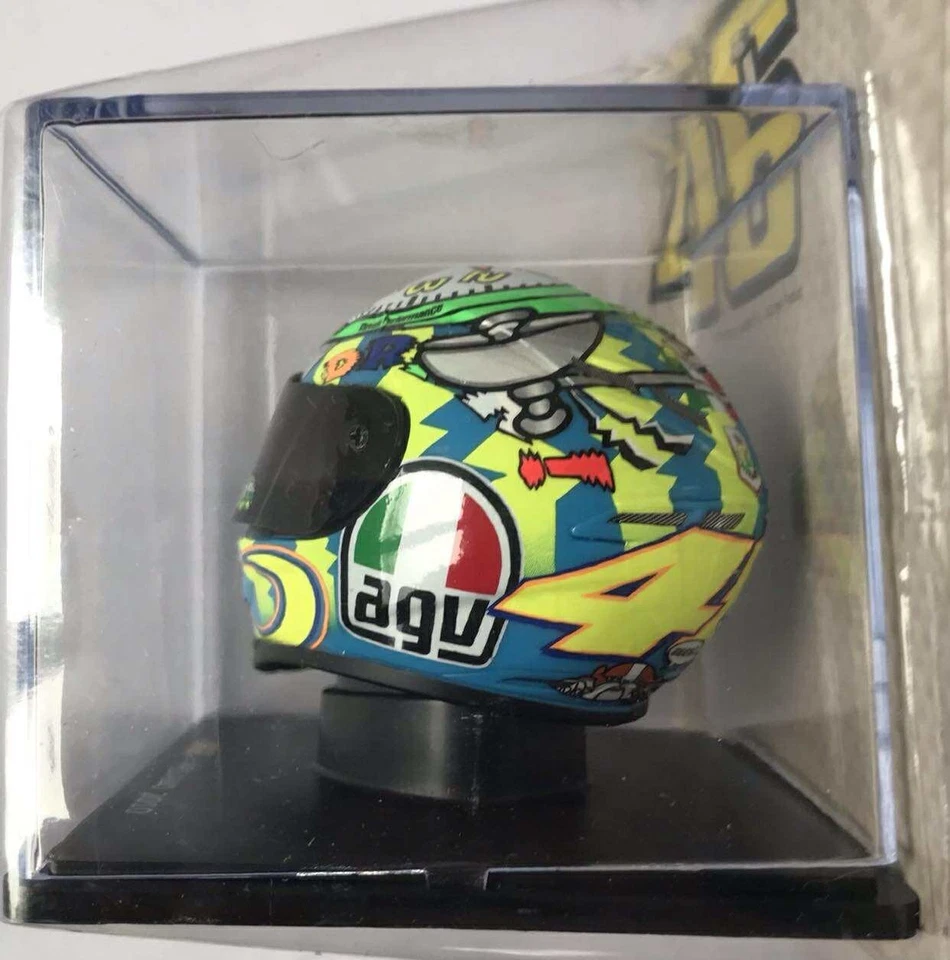 Valentino Rossi Tous Mes Casques N° 99 - San Marino 2010 - Photo 4/4