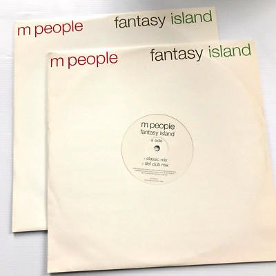 M People   Fantasy Island 2 x Vinyl 12 DJ PROMOs *DL David Morales D'Influence