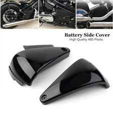 Left Right Battery Side Cover Fit For Kawasaki Vulcan 800 VN800A VN800B Classic