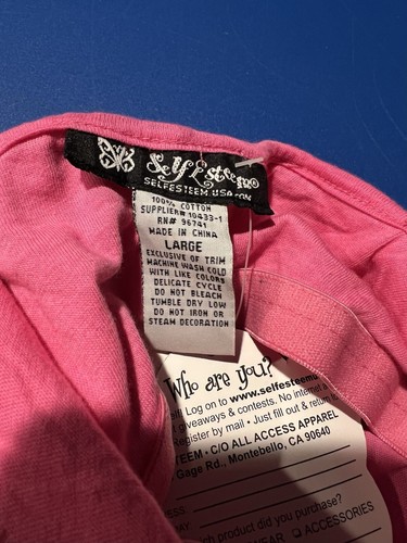 Camiseta sin mangas con cuentas rosa autoestima Y2K talla grande - Imagen 5 de 11