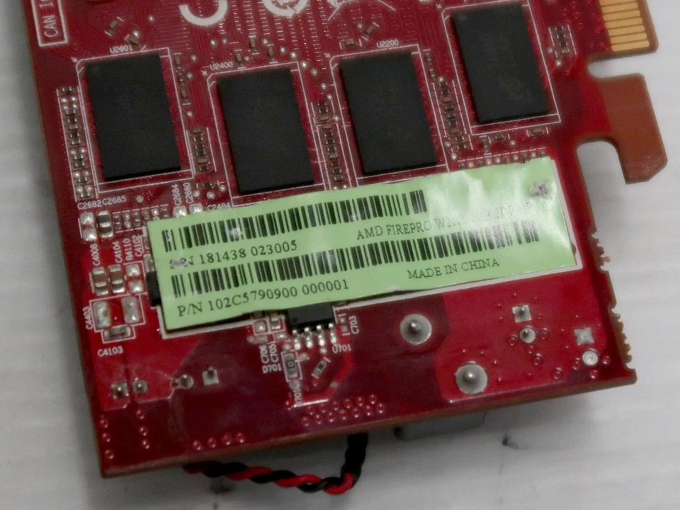 AMD FirePro W2100, 2GB GDDR3, 128 BIT, Dual Display Port, 762896-001 LOW PROFILE - Image 4 of 4