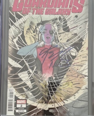 KAREN GILLAN SIGNED GUARDIANS OF THE GALAXY #2 CGC SS 9.8 COMIC | eBay