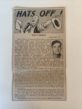 Billy Pierce Hats Off Chicago White Sox 1958 Sporting News Baseball 4X7 Panel