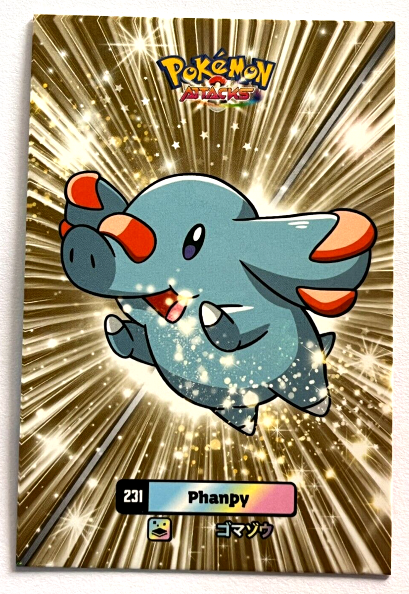 2025 POKEMON ATTACK 2 DATABASE Card #081 PHANPY JOHTO Peru Foil | eBay