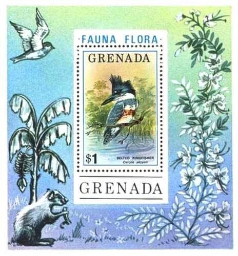 Timbre Oiseaux Grenade BF48 ** (72404ER) - Photo 1/1
