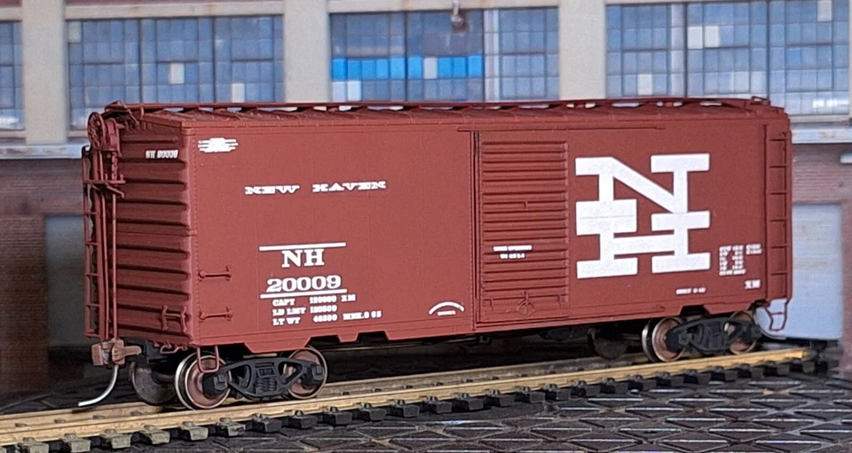 Coche de caja IMRC HO pintado personalizado NEW HAVEN #20009 40' PS-1 Foto 2 de 4