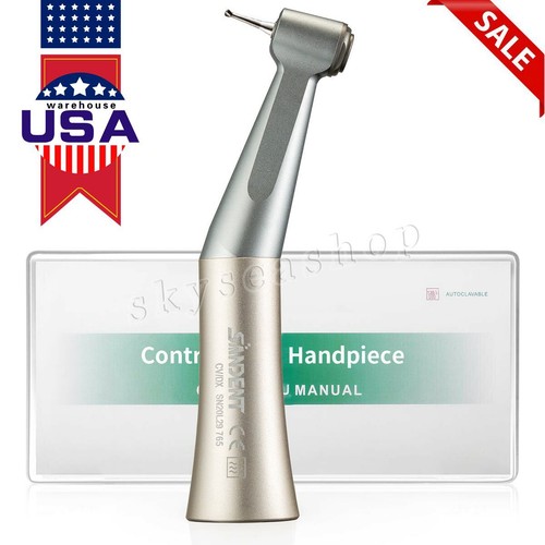 SEASKY Dental Slow Low Speed Contra Angle Handpiece Latch E-type Fit