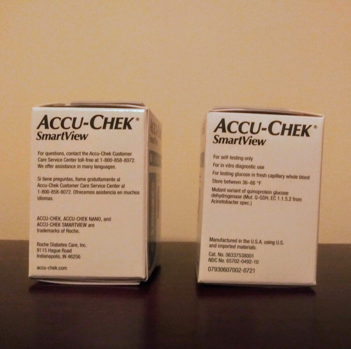 AccuChek SmartView 100 (2x50) Blood Glucose Diabetic Test Strips