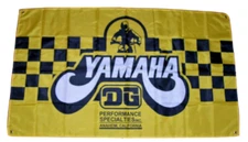 YAMAHA 3'X5' FLAG BANNER MOTORCYCLE MOTORCROSS MAN CAVE GARAGE YZ FAST SHIPPING