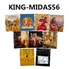 100 PCS Mini Holographic zipper bag Small Storage Pouch Food Storage Zipper Bags