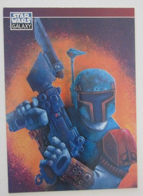 Star Wars - Galaxy Series 2 - Promo P6 Boba - Sonderkarte