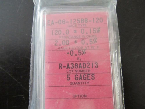 Jauge De Contrainte Vishay Micro Measurements EA-9-125MW-120 - Neuf En Emballage