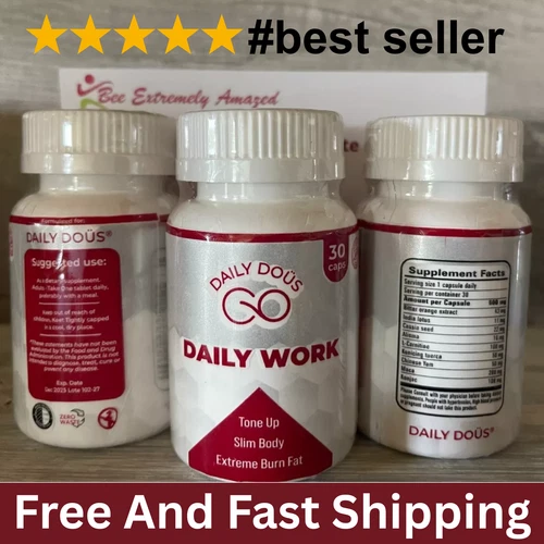 Daily Work Pills Daily Dous Go Supplement *Authentic Original* Buy More & Save.