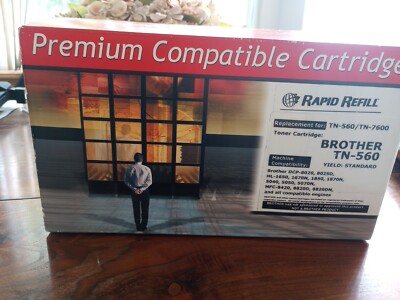 Printer Ink Premium Compatible Cartridge For Brother TN-560 Black Toner NEW