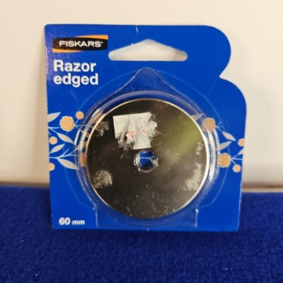 2008 Fiskars 60mm Razor Edged Rotary Blade Replacement (1 Blade)
