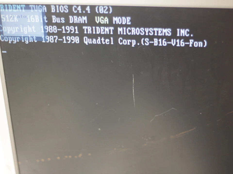 Trident TVGA8900D 8 / 16 bit ISA VGA video Card 512 kbyte - Image 3 of 4