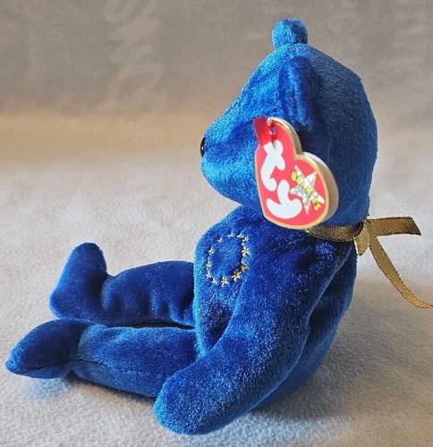 TY Beanie Buddy „Unity” the Bear 2000- European Exclusive Retired z metką - Zdjęcie 2 z 5