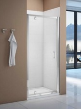 Image of Merlyn Vivid 900mm Pivot Shower Door VE1221 Chrome / Clear