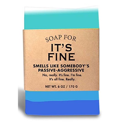 Scented 6oz Handmade Novelty Soap For It's Fine Like Plain Tap Water